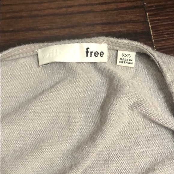 WILFRED WRAP LONG SLEEVE TOP XXS - Picture 2 of 3